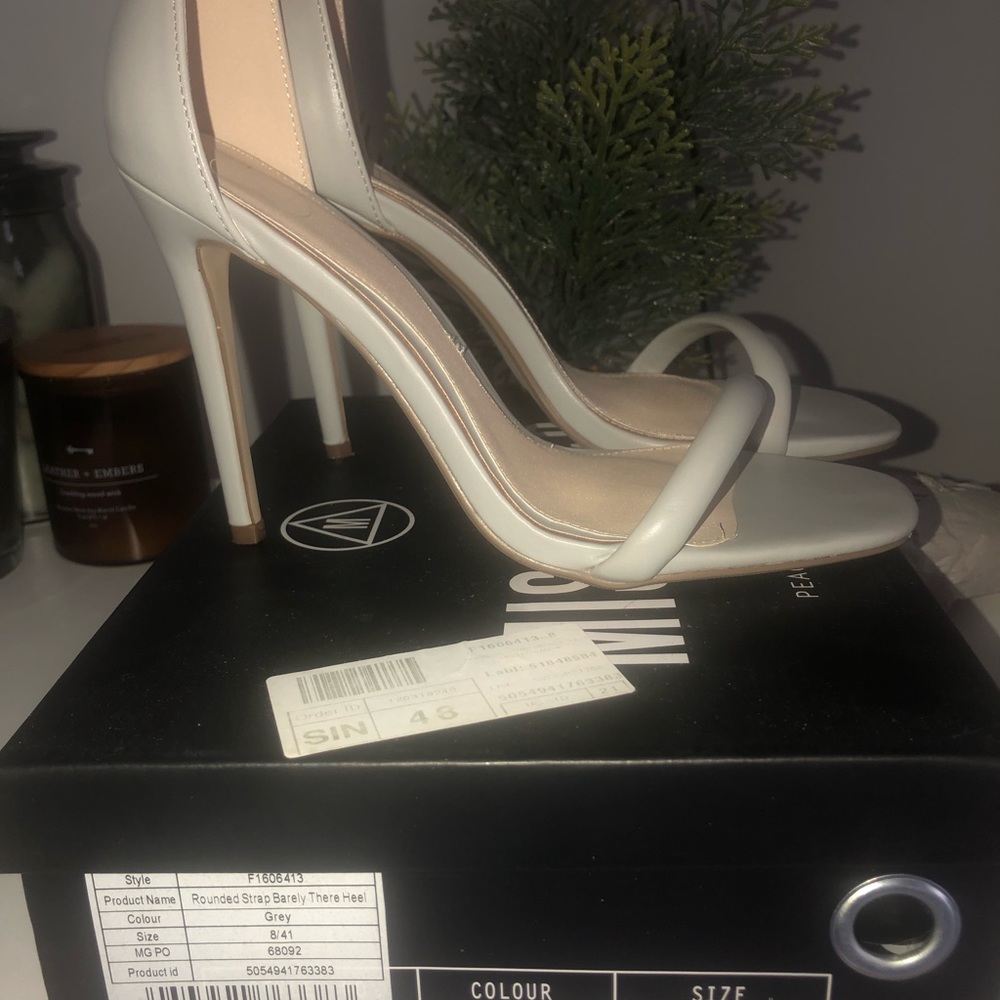 Missguided Rounded Strap Barely There Heel - image 5